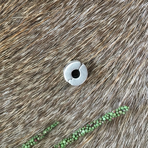 PANDORA Jewelry Rhinestone Clip Spacer Bead Charm - Picture 5 of 7